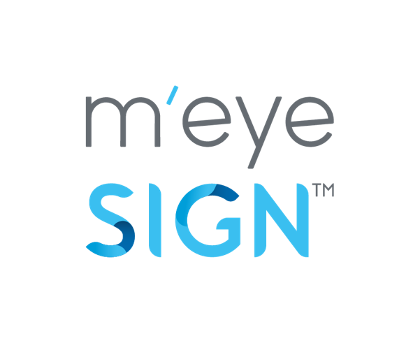 m'eye SIGN